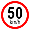 Replaces the 30 Miles per Hour sign